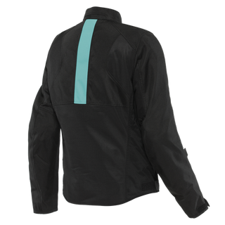 Dainese Risoluta Air Lady Tex Jacket - Black/Aqua-Green