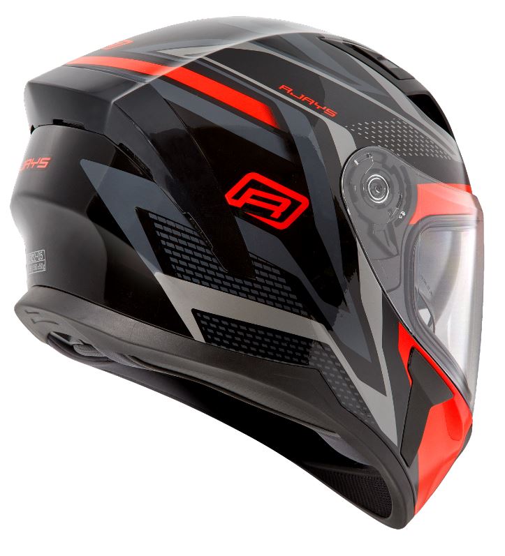 Rjays Apex III Ignite Helmet - Black/Red