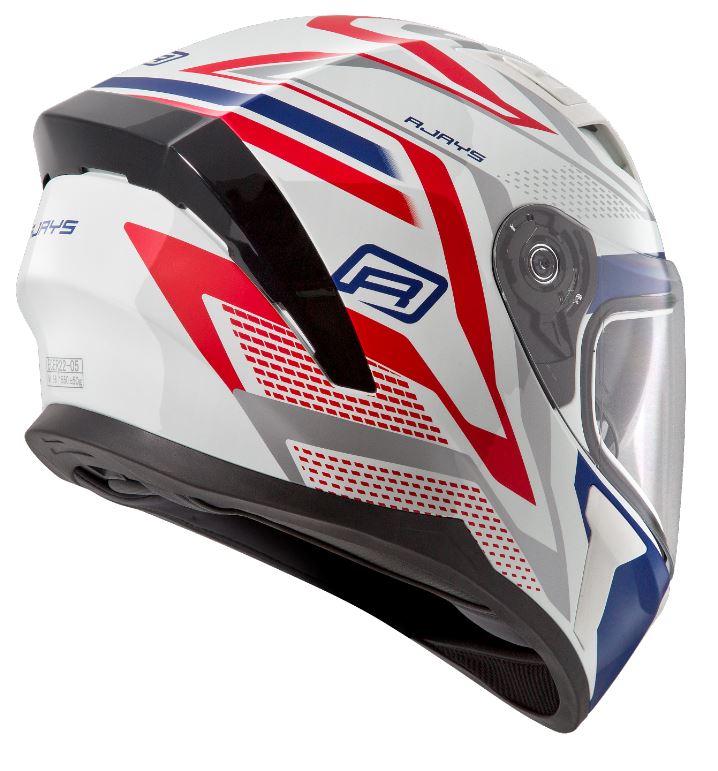 Rjays Apex III Ignite Helmet - White/Blue