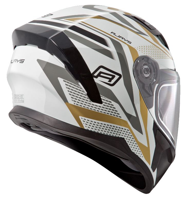 Rjays Apex III Ignite Helmet - White/Gold