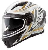 Rjays Apex III Ignite Helmet - White/Gold