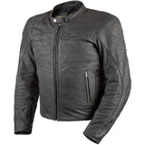 Rjays Calibre II Perforated Leather Jacket - Black