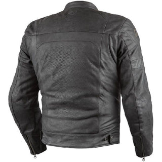 Rjays Calibre II Perforated Leather Jacket - Black