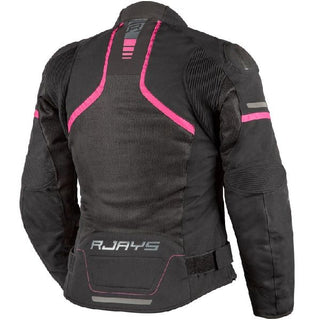 Rjays Pace Airflow Ladies Jacket - Black/Pink