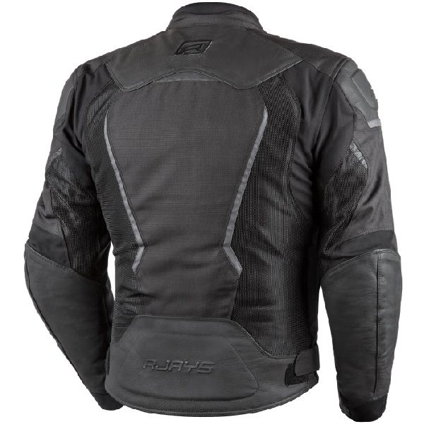Rjays Sector Men's Textile Jacket - BLack/Grey