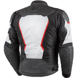 Rjays Sector Men's Textile Jacket - BLack/White