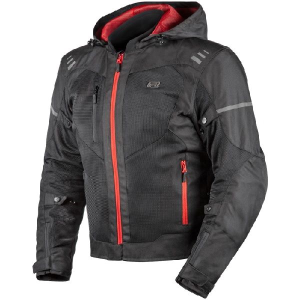 Rjays Tracer 2 Air Men's Textile Jacket - Black