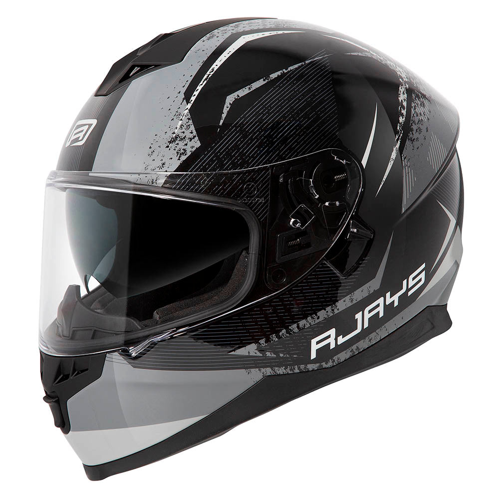 Rjays Dominator II Strike Helmet Black/Grey – MotoHeaven