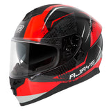 Rjays Dominator II Strike Helmet - Black/Red