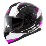 Rjays Dominator II Strike Helmet - White/Pink