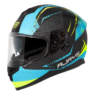 Rjays Dominator II Strike Helmet - Matt Blue/Yellow