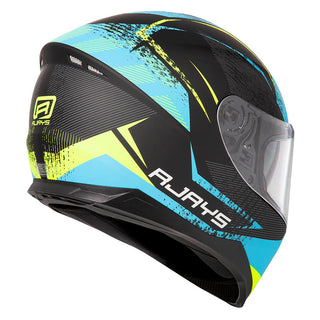 Rjays Dominator II Strike Helmet - Matt Blue/Yellow