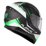Rjays Dominator II Strike Helmet - Black/Green