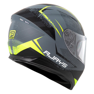 Rjays Dominator II Strike Helmet - Matt Grey/Yellow