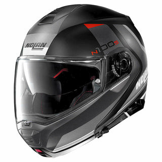 Nolan N-1005 Hilltop Helmet - Flat Black/Grey 47