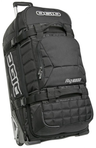 Ogio Rig 9800 Wheeled Gear Bag Black - MotoHeaven