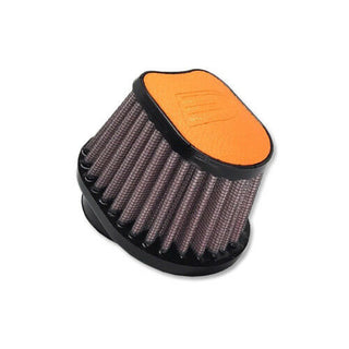 DNA SPECIAL OVAL ORANGE LEATHER TOP SET OF 4 50 MM ID 87 MM L 100X75 MM OD POD Filter