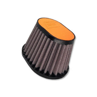 DNA OVAL ORANGE LEATHER TOP SINGLE 54 MM ID 87 MM L 100X75 MM OD POD Filter