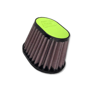 DNA OVAL GREEN LEATHER TOP SET OF 4 54 MM ID 87 MM L 100X75 MM OD POD Filter