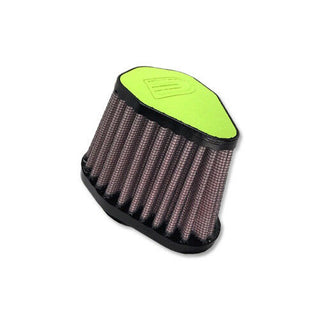 DNA HEXAGONAL GREEN LEATHER TOP SINGLE 54 MM ID 86 MM L 101X76 MM OD POD Filter