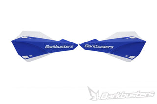 Barkbusters Sabre Mx/Enduro Handguard (With Deflector) - Blue/White