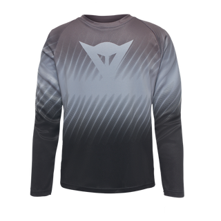 Dainese Scarabeo Long Sleeve Junior Jersey - Dark-Gray/Black