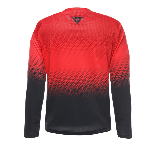 Dainese Scarabeo Long Sleeve Junior Jersey - High-Risk-Red/Black