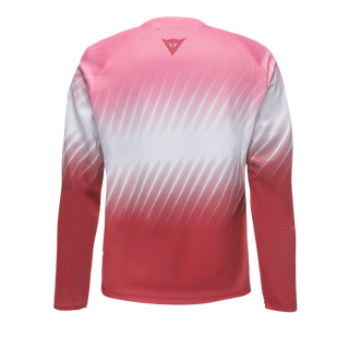 Dainese Scarabeo Long Sleeve Junior Jersey - Pink/White