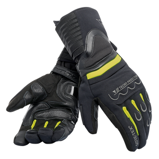 Dainese Scout 2 Unisex Gore-Tex Gloves - Black/Fluo Yellow/Black