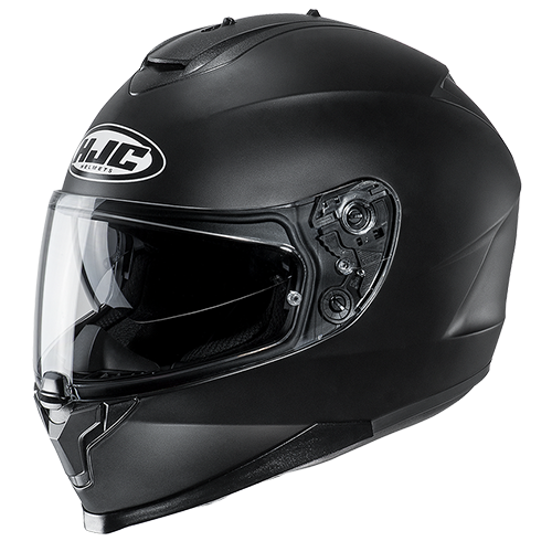 HJC C70N Helmet Semi-Flat Black – MotoHeaven