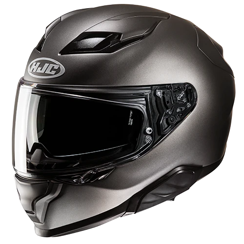 HJC F71 Helmet - Semi-Flat Titanium