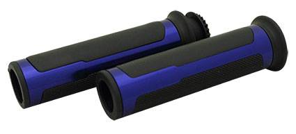 Tarmac Grips Series 030 With Throttle Tube - Blue