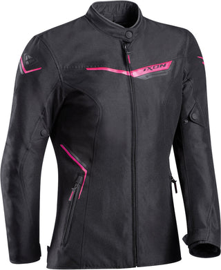 Ixon Slash Lady Jacket - Black/Fuschia