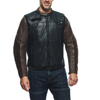 Dainese Smart Leather Jacket - Black