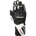 Alpinestars Gloves SP-8 v2 Leather - Black/White - MotoHeaven