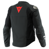 Dainese Sportiva Perforated Leather Jacket - Black-Matt/Black-Matt/Black-Matt
