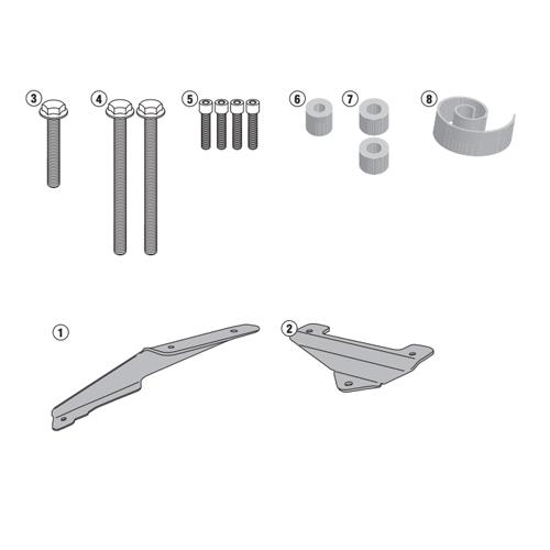 Givi Top Rack SUZ BURG 200 *Monolock – MotoHeaven