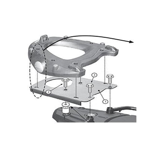 Givi Top Rack BMW F800GS ADV '13>