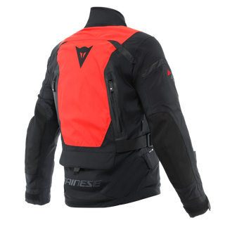 Dainese Stelvio D-Air D-Dry Xt Jacket - Black/Lava-Red