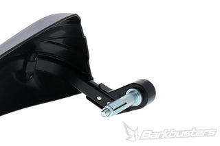 Barkbusters Storm Handguard - Single Point Bar End Mount (Hollow handlebar)