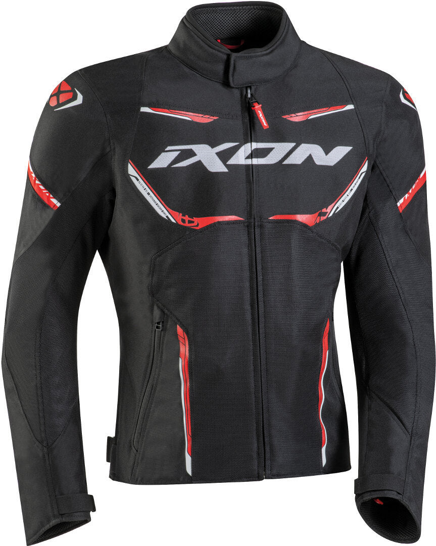 Ixon Striker Air Waterproof Jacket - Black/Red/White