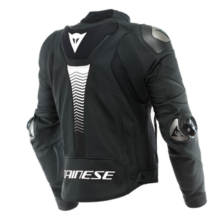 Dainese Super Speed 4 Leather Jacket - Black/Matt White