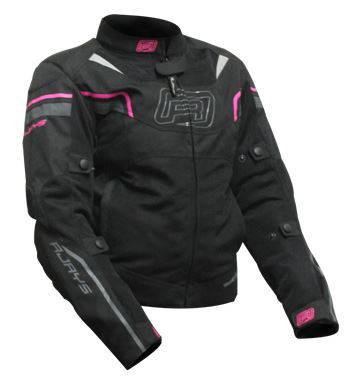 Rjays Ladies Swift II Jacket - Black/Pink