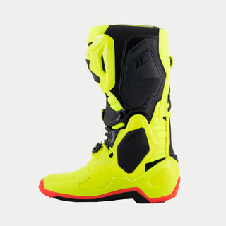 Alpinestars Tech 10 Boots - Fluro Yellow Black Fluro Red