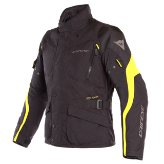 Dainese Tempest 2 D-Dry Jacket - Black/Black/Fluo Yellow