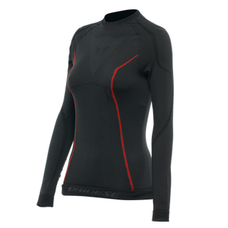 Dainese Thermo Ls Lady Shirt - Black/Red