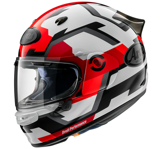 Arai Quantic Helmet - Face Red