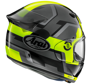 Arai Quantic Helmet - Face Fluro Yellow