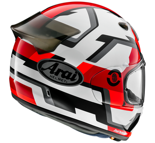 Arai Quantic Helmet - Face Red