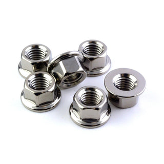 R&G Sprocket Nut - Titanium - M10X1.25 - 6 pack